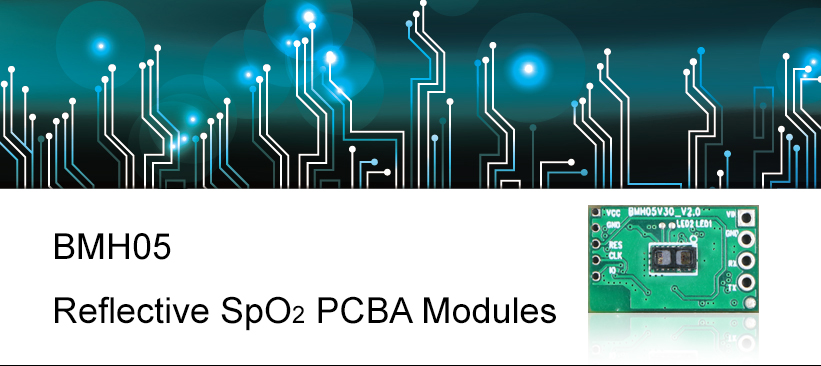 Reflective SpO2 PCBA Modules